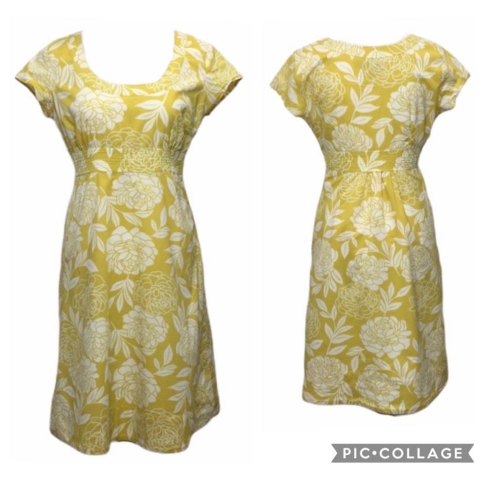 Boden floral midi dress sz UK16L/US12L